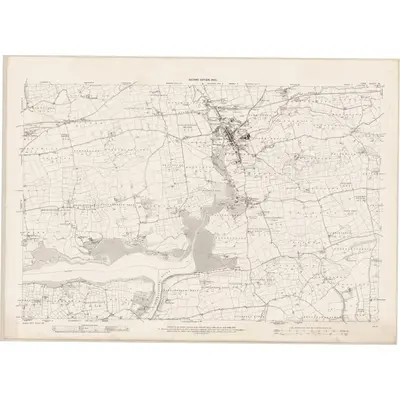 1897 Map of Cork - Sheet 76, 1902 Print