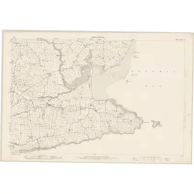 1898 Map of Cork - Sheet 78, 1901 Print