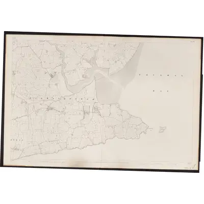 1841 Map of Cork - Sheet 78 [with extension 89A], 1863 Print