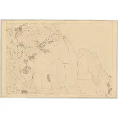 1841 Map of Cork - Sheet 8, 1845 Print