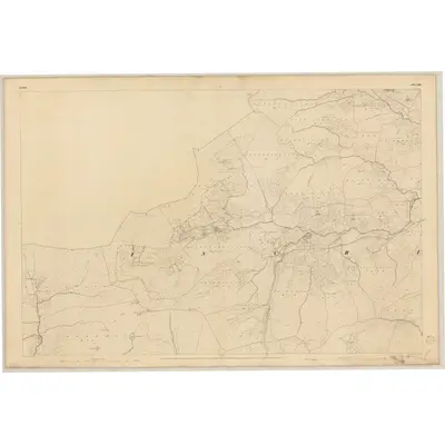 1842 Map of Cork - Sheet 80, 1845 Print