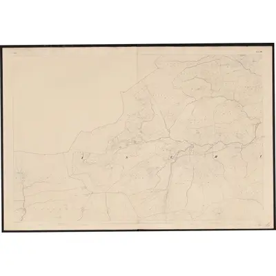 1842 Map of Cork - Sheet 80, 1853 Print