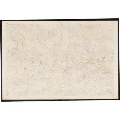 1842 Map of Cork - Sheet 81, 1857 Print