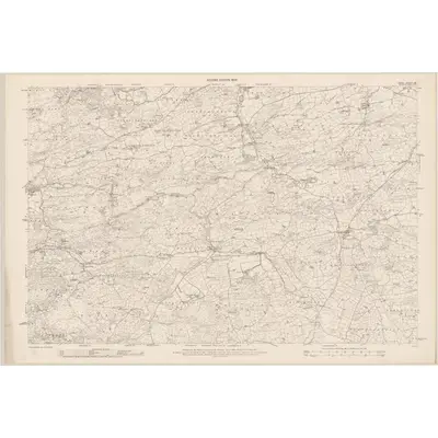 1901 Map of Cork - Sheet 82, 1904 Print