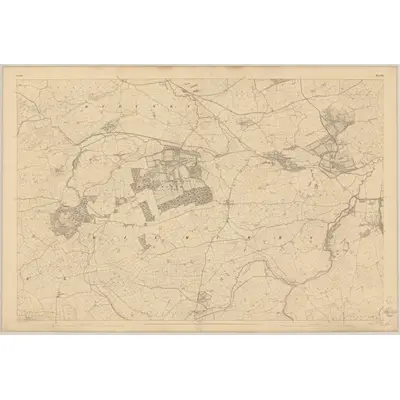 1842 Map of Cork - Sheet 83, 1845 Print