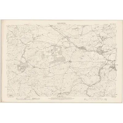 1901 Map of Cork - Sheet 83, 1904 Print