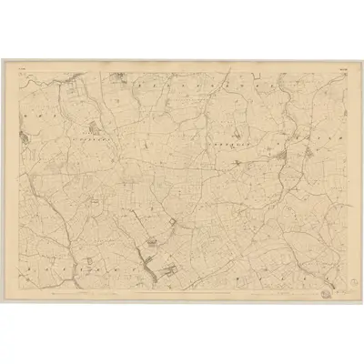 1841 Map of Cork - Sheet 85, 1845 Print