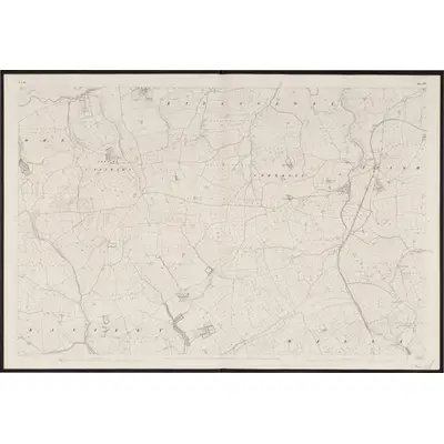 1841 Map of Cork - Sheet 85, 1861 Print