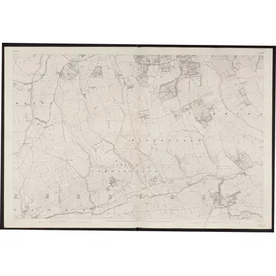 1842 Map of Cork - Sheet 86, 1861 Print