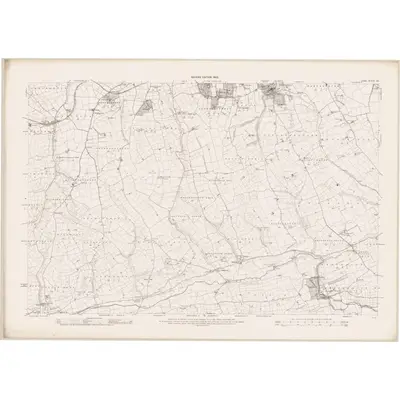 1899 Map of Cork - Sheet 86, 1902 Print