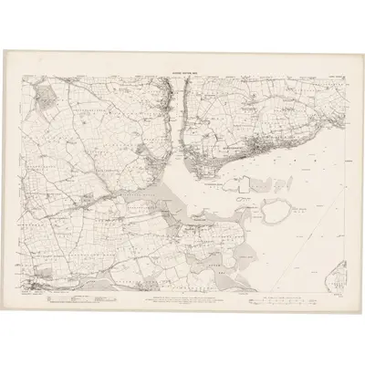 1897 Map of Cork - Sheet 87, 1902 Print