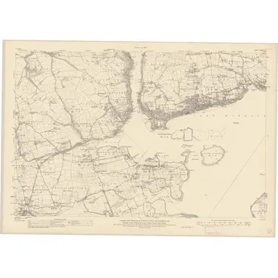 1929 Map of Cork - Sheet 87, 1961 Print
