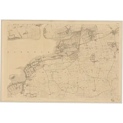 1842 Map of Cork - Sheet 88, 1845 Print