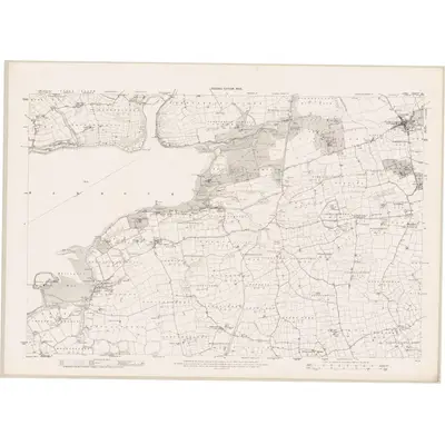 1897 Map of Cork - Sheet 88, 1902 Print