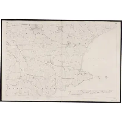 1842 Map of Cork - Sheet 89 [with inset 100A], 1863 Print