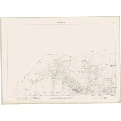 1897 Map of Cork - Sheet 90, 1901 Print