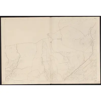 1842 Map of Cork - Sheet 91, 1852 Print
