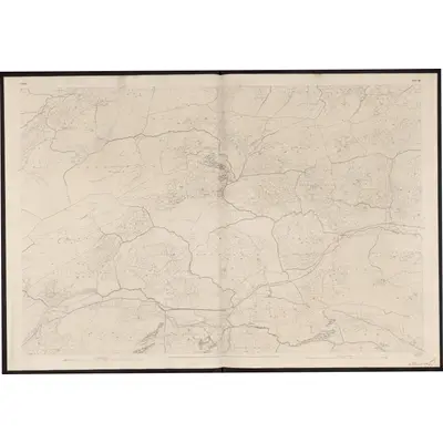 1842 Map of Cork - Sheet 93, 1859 Print