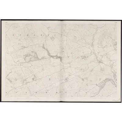 1841 Map of Cork - Sheet 96, 1862 Print