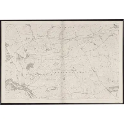 1842 Map of Cork - Sheet 97, 1861 Print