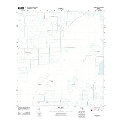 2012 Map of Corkscrew, 2012 Print
