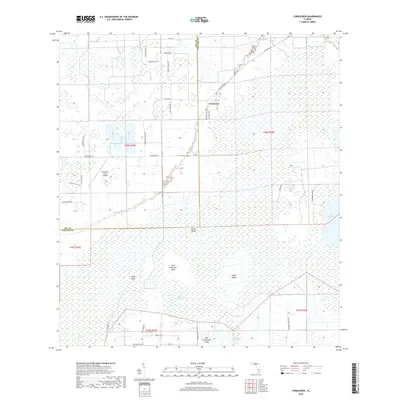 2018 Map of Corkscrew, 2018 Print