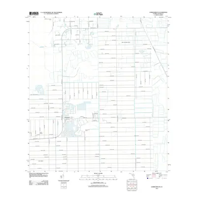 2012 Map of Corkscrew SE, 2012 Print