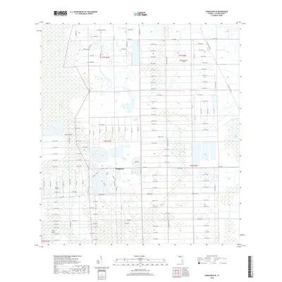 2018 Map of Corkscrew SE, 2018 Print