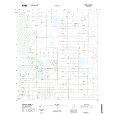 2021 Map of Corkscrew SE, 2021 Print