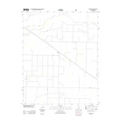 2012 Map of Corlena, 2012 Print
