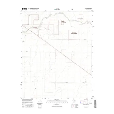 2016 Map of Corlena, 2016 Print