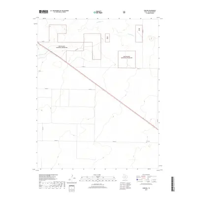 2019 Map of Corlena, 2019 Print