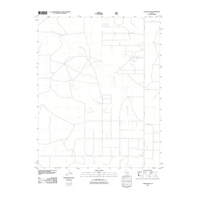 2011 Map of Corlena NW, 2011 Print