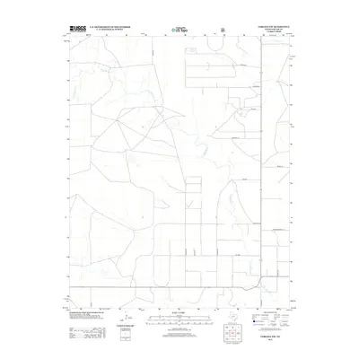 2012 Map of Corlena NW, 2012 Print