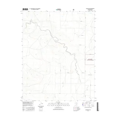 2016 Map of Corlena NW, 2016 Print