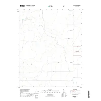 2019 Map of Corlena NW, 2019 Print