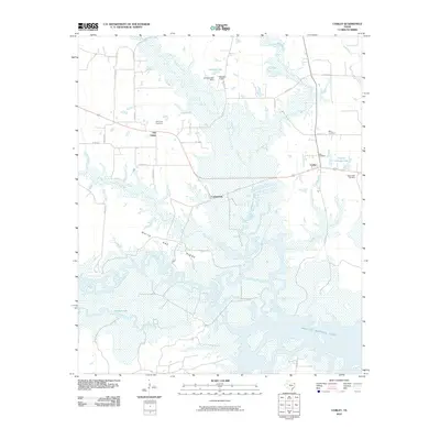 2010 Map of Corley, 2010 Print