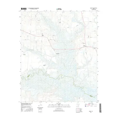 2016 Map of Corley, 2016 Print