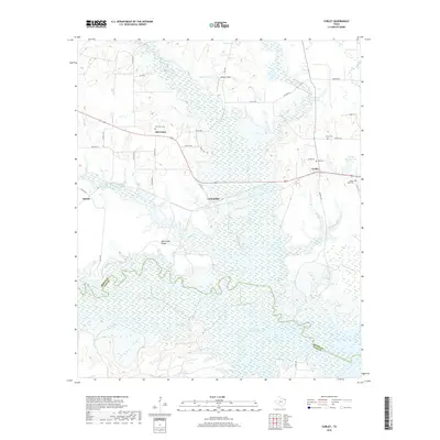 2019 Map of Corley, 2019 Print