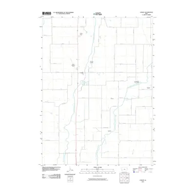 2010 Map of Corley, 2010 Print