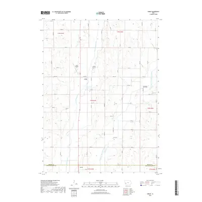2018 Map of Corley, 2018 Print
