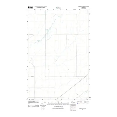 2011 Map of Cormana Lake, 2011 Print