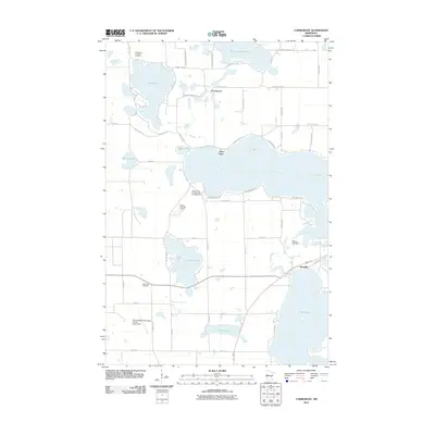 2010 Map of Cormorant, 2010 Print