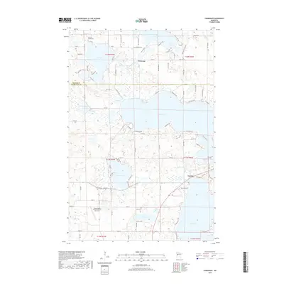 2019 Map of Cormorant, 2019 Print