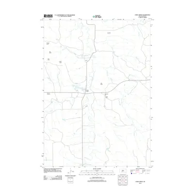 2012 Map of Corn Creek, 2012 Print