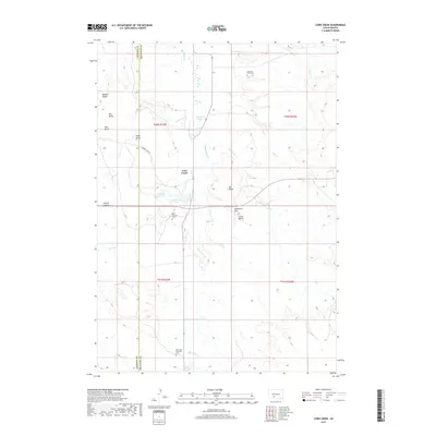 2017 Map of Corn Creek, 2017 Print