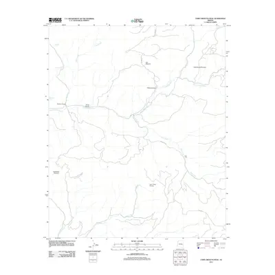 2011 Map of Corn Creek Plateau, 2011 Print
