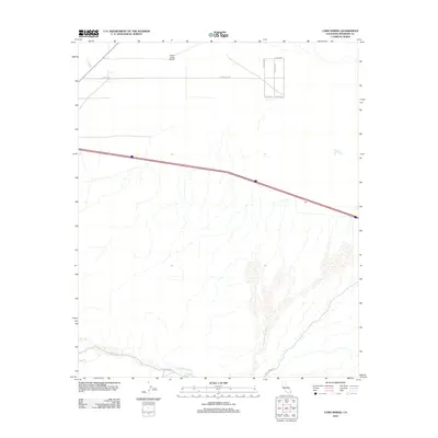 2012 Map of Corn Spring, 2012 Print