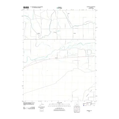 2010 Map of Cornelia, 2010 Print