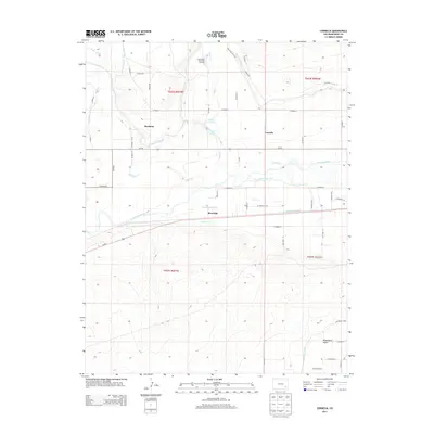 2013 Map of Cornelia, 2013 Print